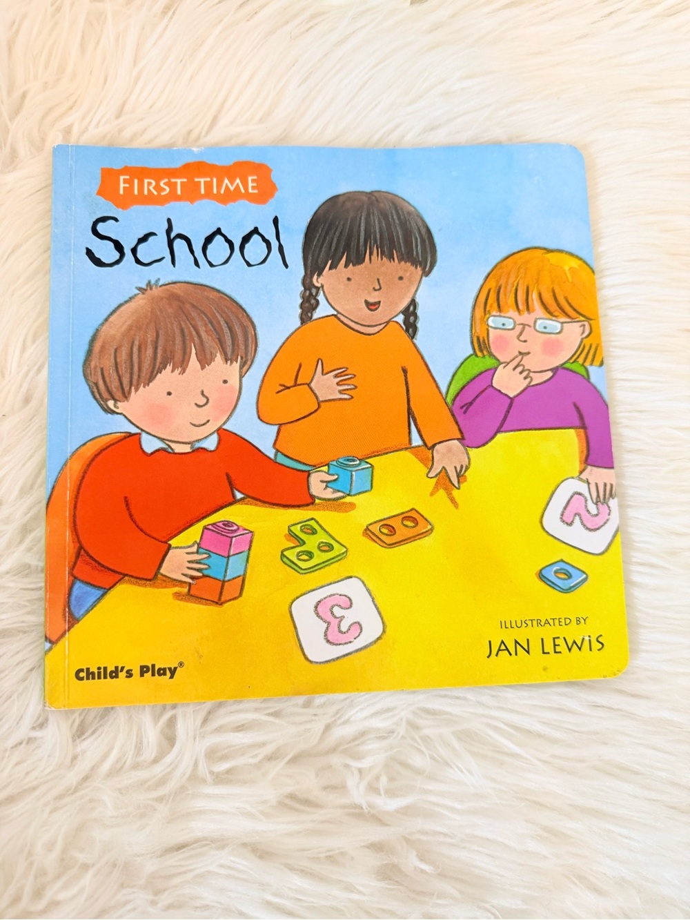 💫10/$25 • Child’s Play First Time School Paperback Picture Book